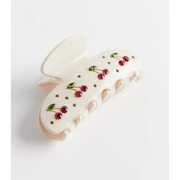 Emi Jay Sweetheart Clip in Cherry Pie New with Box Womens Hair tie - Picture 1 of 12